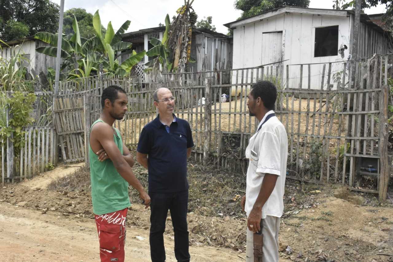 Camacã: Bairro da Portelinha recebe patrolamento